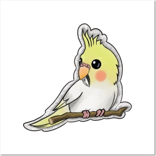 cockatiel Posters and Art